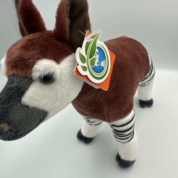 Wild Republic Plush Toy CK Okapi Stuffed Animal 14 Inches Cuddlekins #11651 - Picture 1 of 16